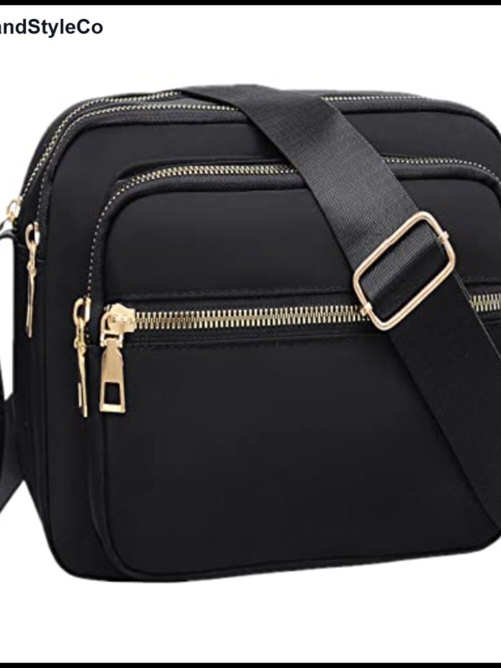 Women's Nylon Crossbody Bag Waterproof Casual Messenger Purse Travel Handbag
